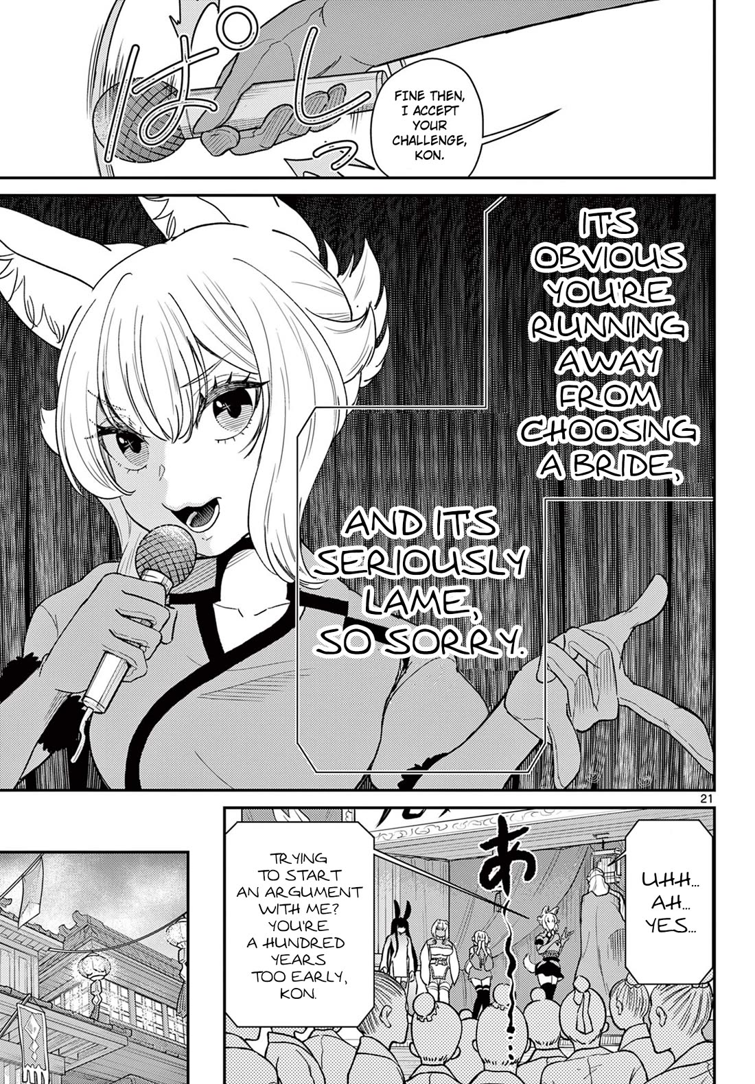 Bonnou☆Saiyuuki Chapter 62 page 22 - Chapter 62: Temptation of The Half-Beast