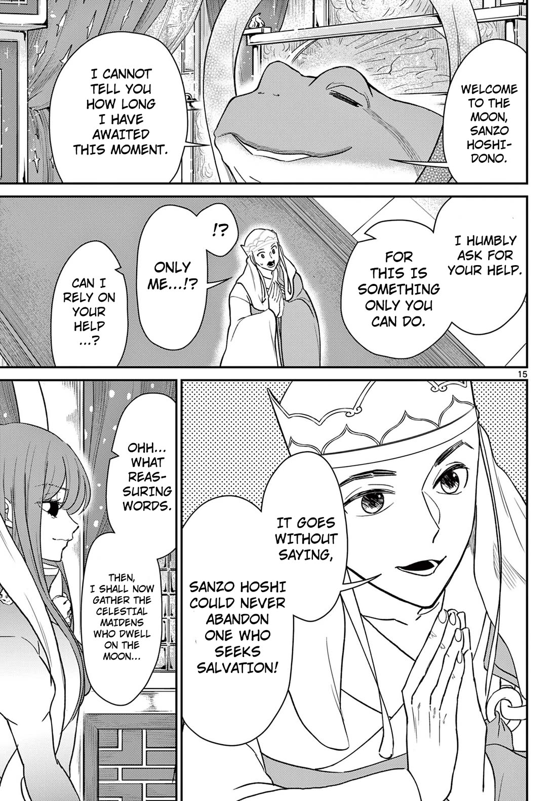 Bonnou☆Saiyuuki Chapter 63 page 16 - Chapter 63: Celestial Maiden - Chougetsu