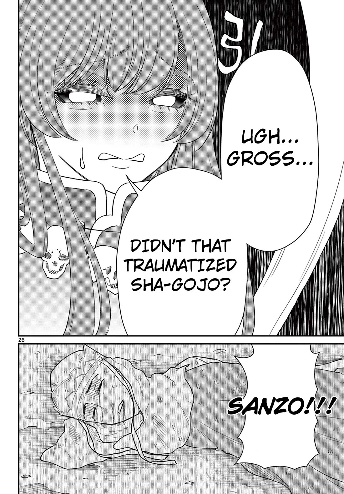 Bonnou☆Saiyuuki Chapter 63 page 27 - Chapter 63: Celestial Maiden - Chougetsu