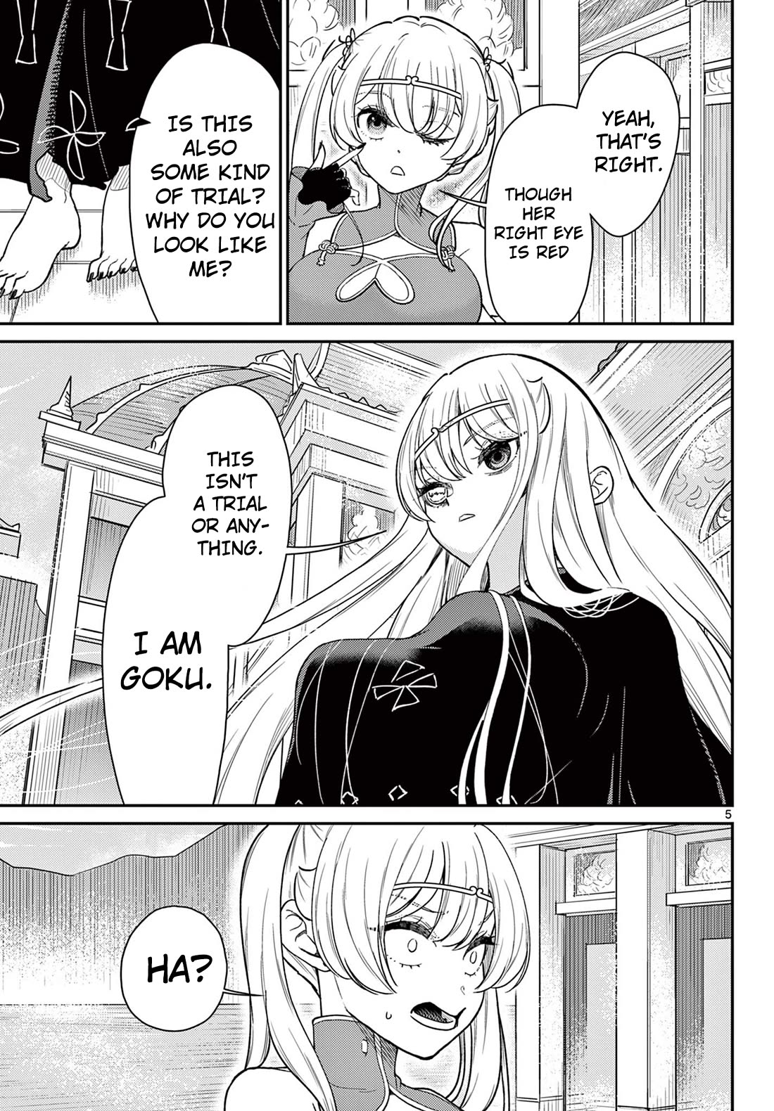 Bonnou☆Saiyuuki Chapter 65 page 6 - Chapter 65: The Other Goku