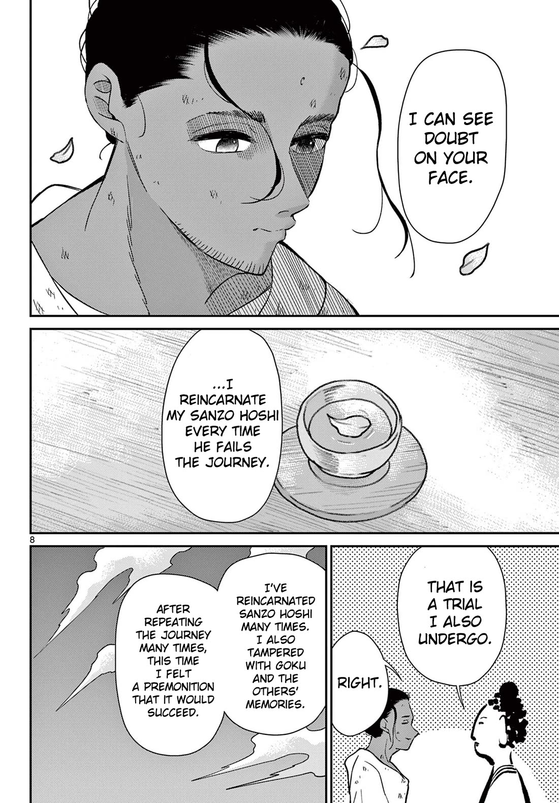 Bonnou☆Saiyuuki Chapter 68 page 9 - Chapter 68: Core Deity's Dilemma
