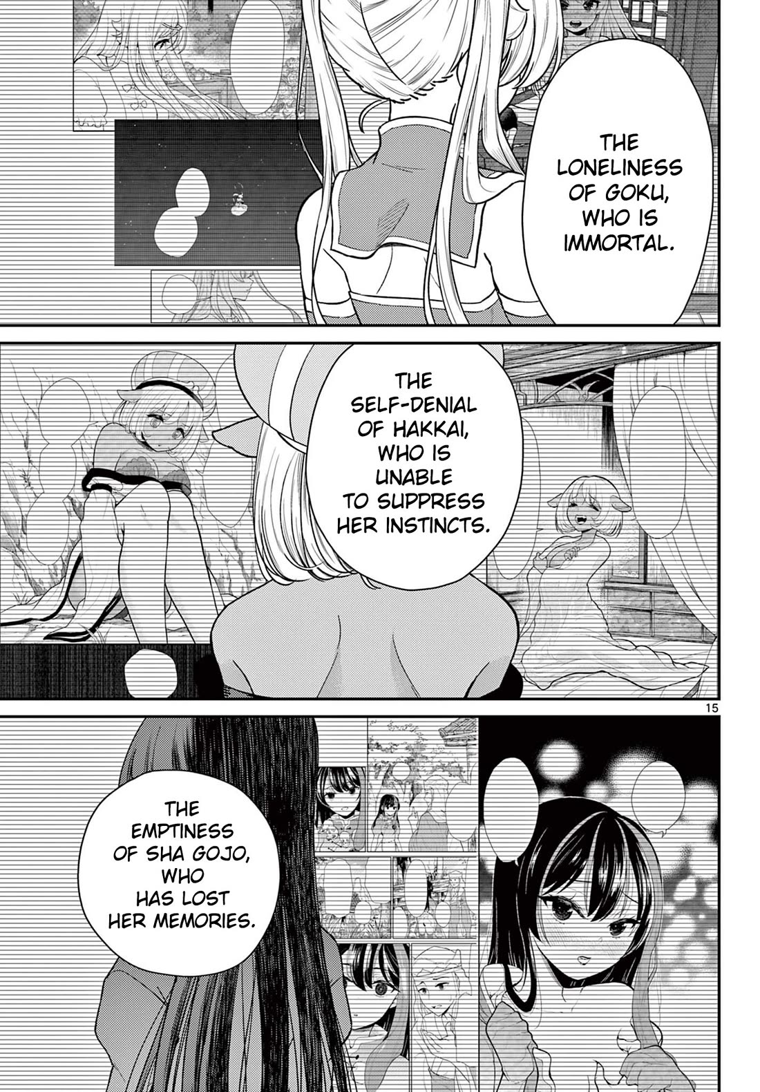 Bonnou☆Saiyuuki Chapter 69 page 16 - Chapter 69: Salvation and Illusion