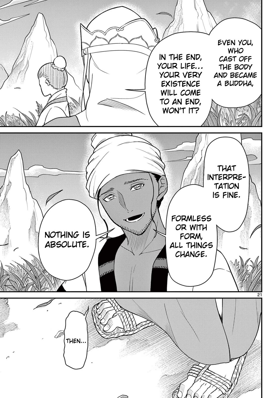 Bonnou☆Saiyuuki Chapter 69 page 22 - Chapter 69: Salvation and Illusion