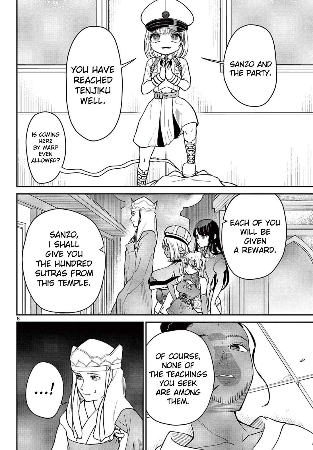 Bonnou☆Saiyuuki Chapter 71 page 9 - Chapter 71: The True Final Trial