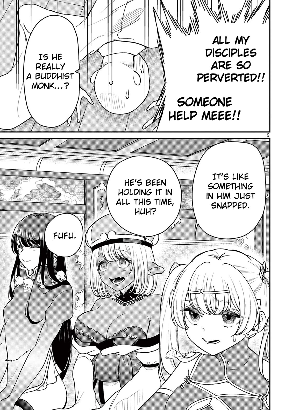 Bonnou☆Saiyuuki Chapter 73 page 10 - Chapter 73: These Are My Honest Feeling