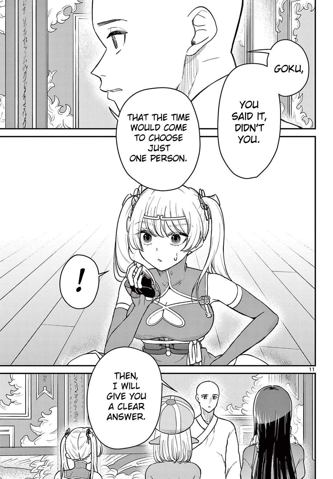 Bonnou☆Saiyuuki Chapter 73 page 12 - Chapter 73: These Are My Honest Feeling