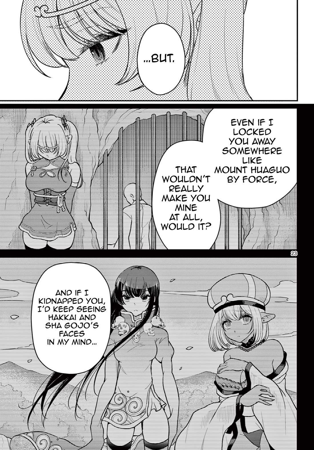 Bonnou☆Saiyuuki Chapter 73 page 24 - Chapter 73: These Are My Honest Feeling