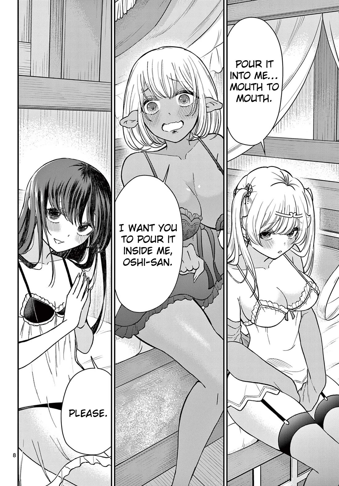 Bonnou☆Saiyuuki Chapter 74 page 9 - Chapter 74: Their First Nights