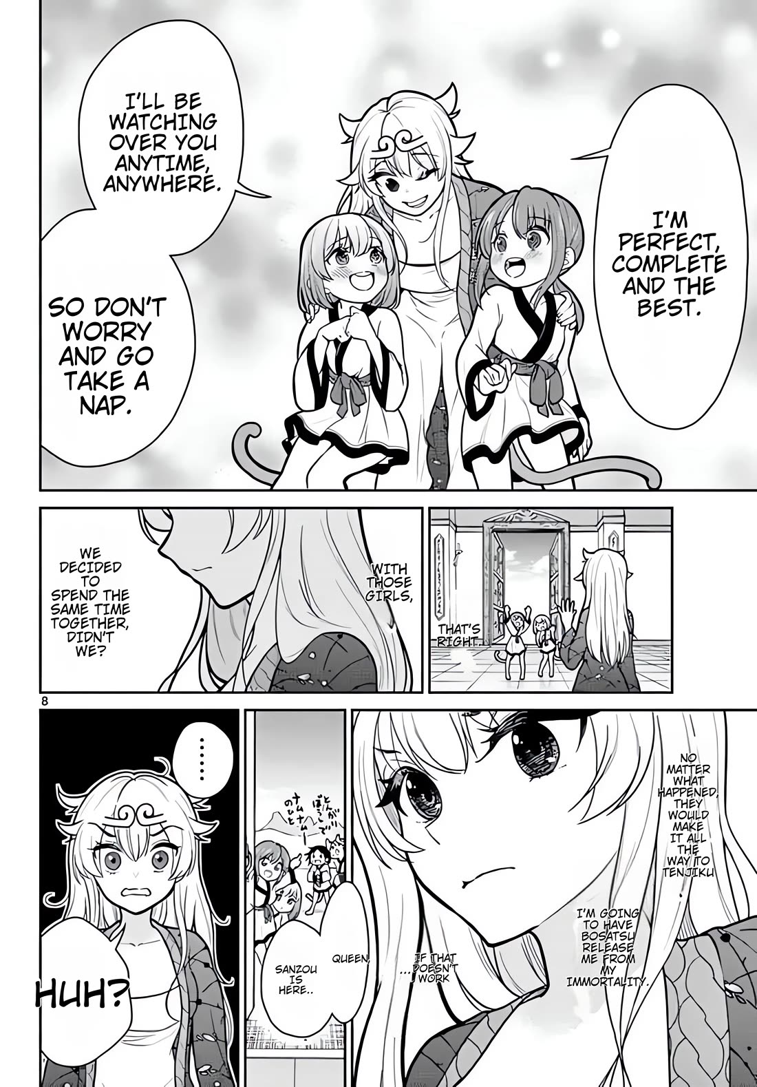 Bonnou☆Saiyuuki Chapter 9 page 10 - Chapter 9: Begging Goku
