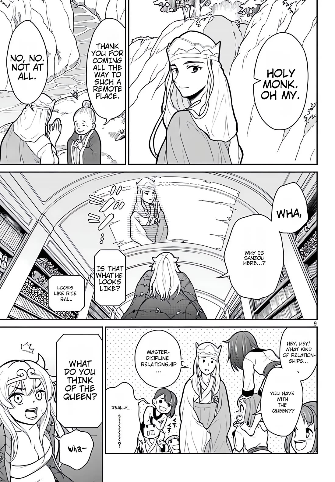 Bonnou☆Saiyuuki Chapter 9 page 11 - Chapter 9: Begging Goku