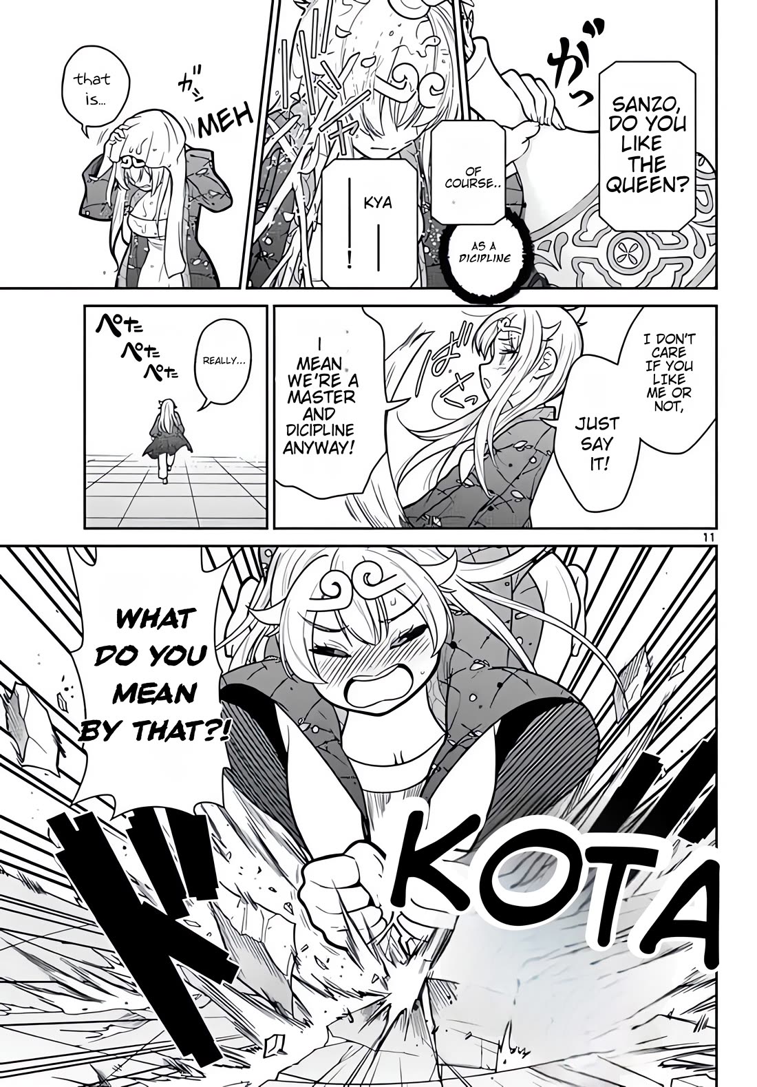 Bonnou☆Saiyuuki Chapter 9 page 13 - Chapter 9: Begging Goku