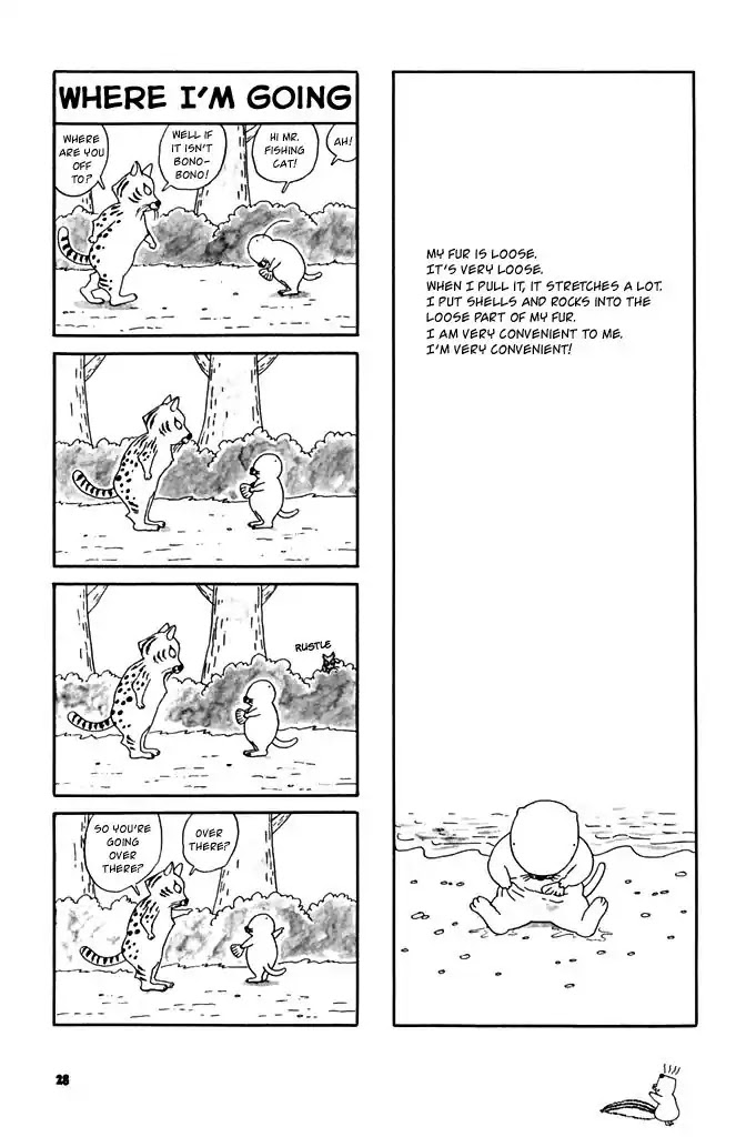 Bonobono Chapter 1 page 25 - Chapter 1: Let's Go Look At Paw Pads