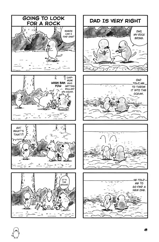 Bonobono Chapter 1 page 46 - Chapter 1: Let's Go Look At Paw Pads