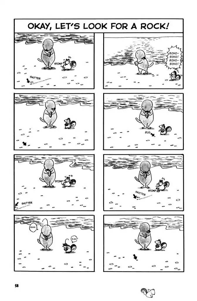 Bonobono Chapter 1 page 55 - Chapter 1: Let's Go Look At Paw Pads