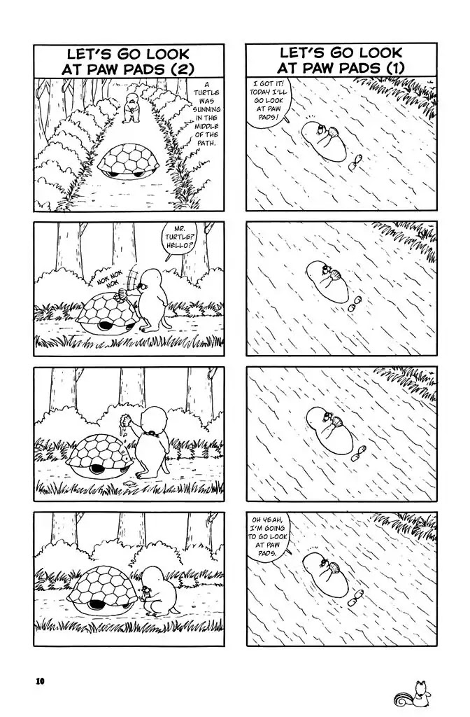 Bonobono Chapter 1 page 7 - Chapter 1: Let's Go Look At Paw Pads