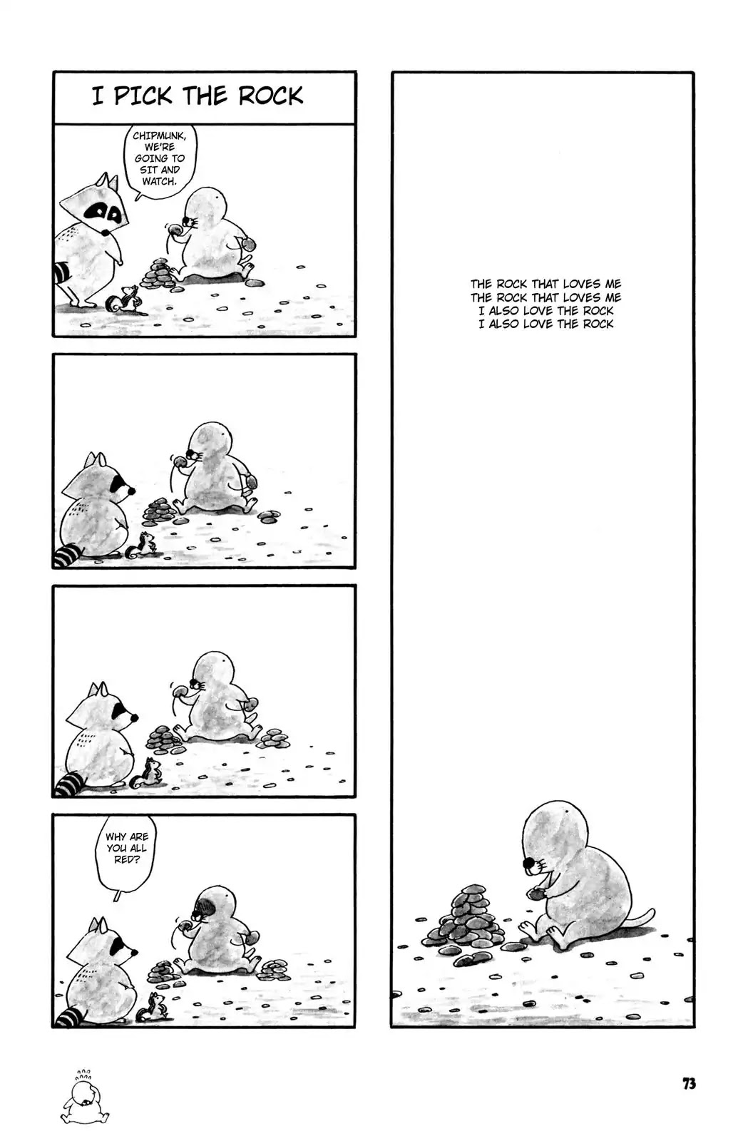 Bonobono Chapter 11 page 1 - Chapter 11: I Pick The Rock