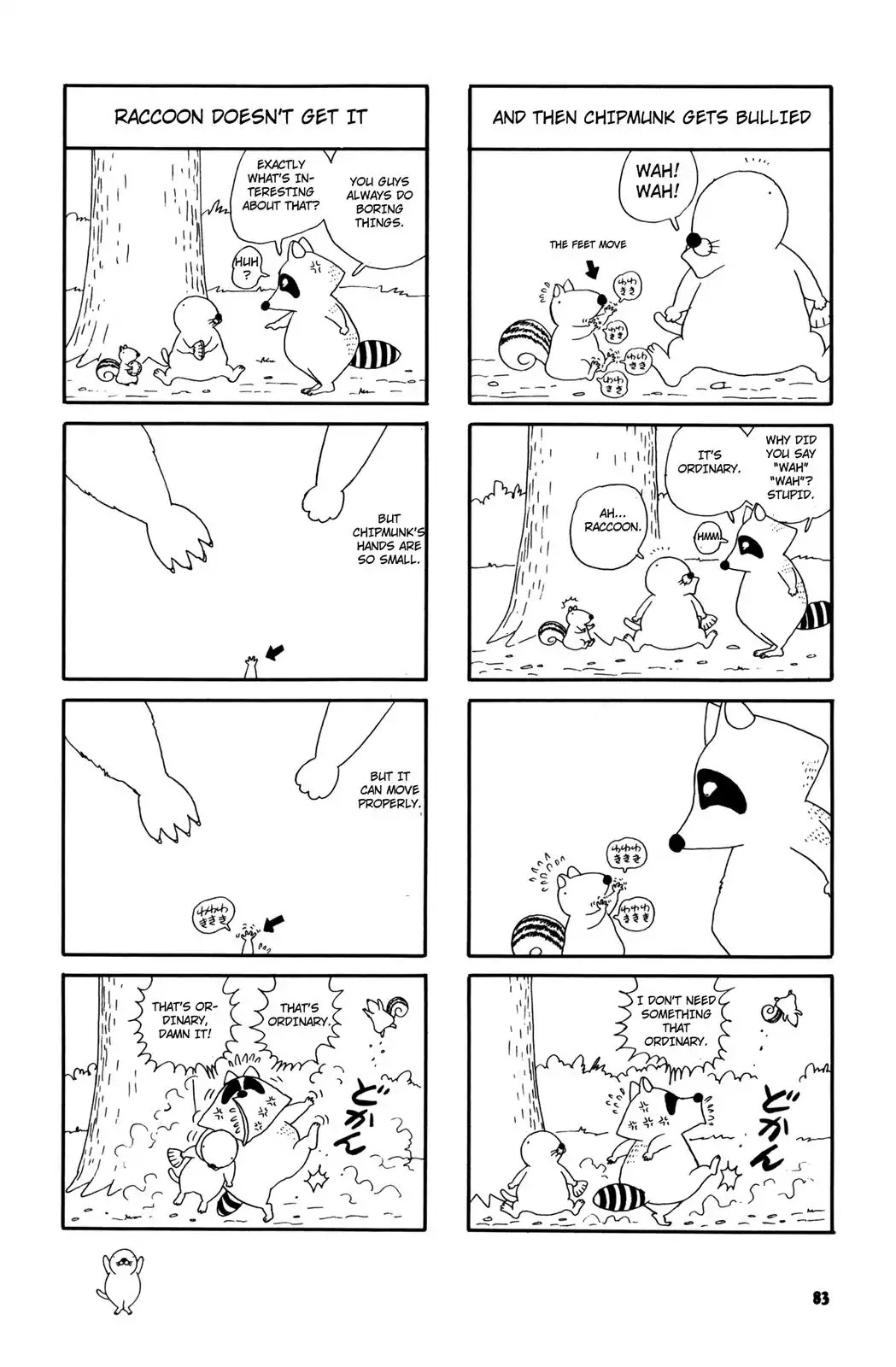Bonobono Chapter 12 page 2 - Chapter 12: What Chipmunk is Amazing At