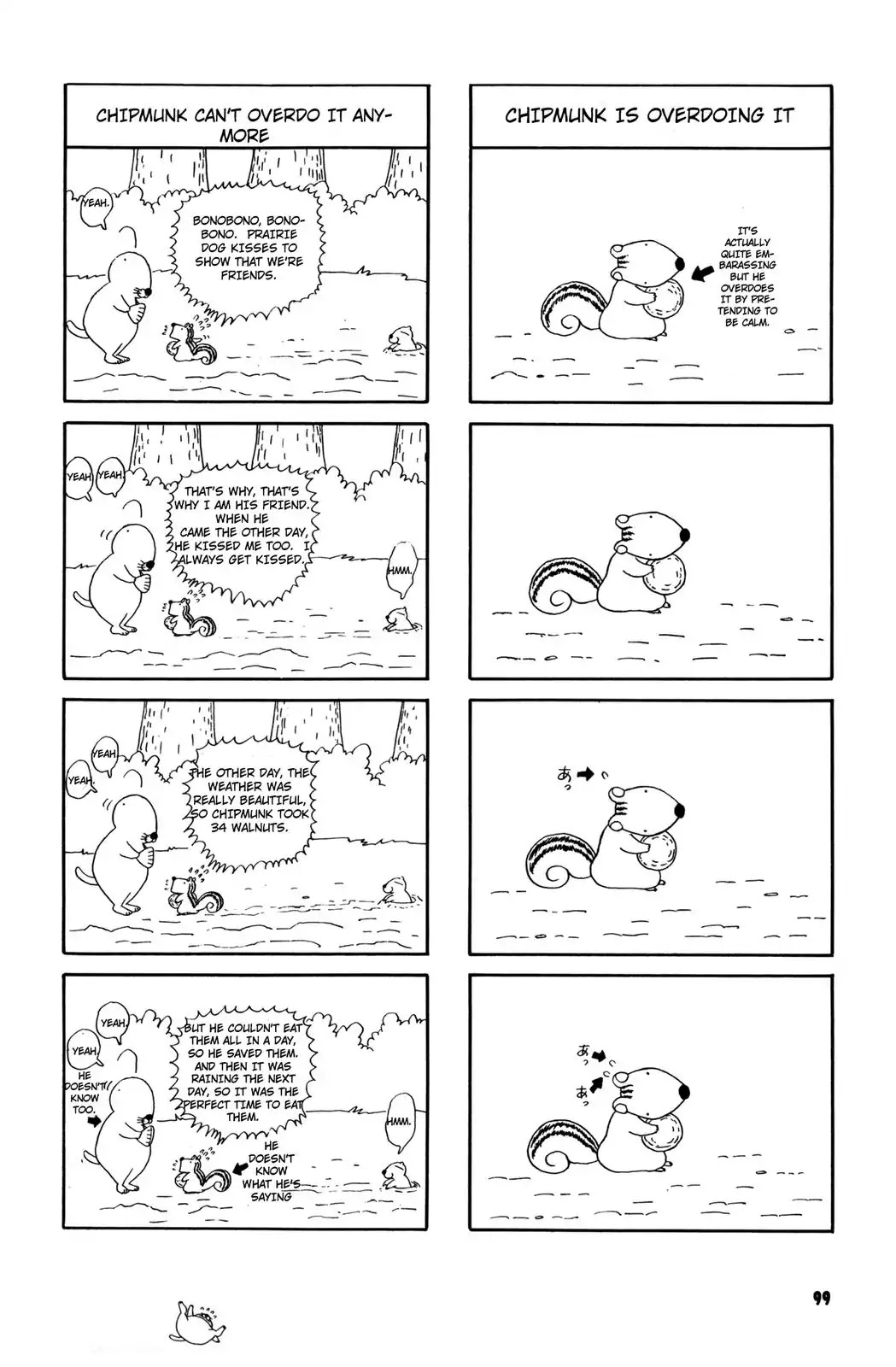 Bonobono Chapter 14 page 8 - Chapter 14: Raccoon's Reason