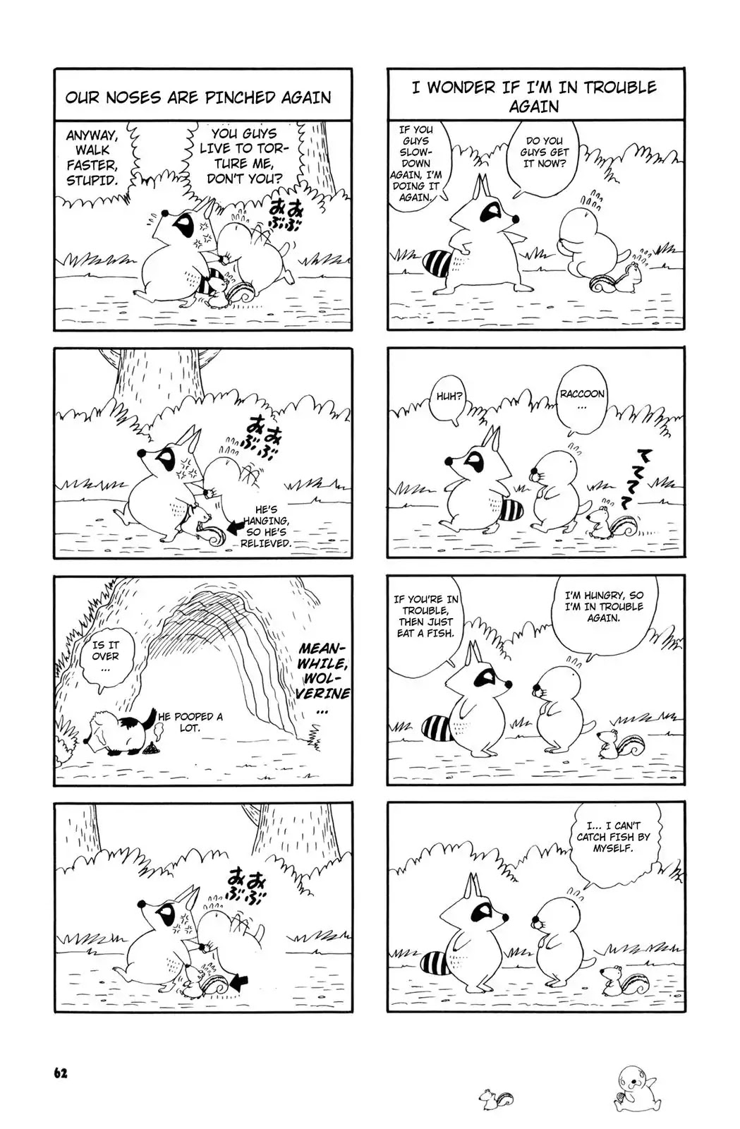 Bonobono Chapter 25 page 8 - Chapter 25: Chipmunk Can't Say Anything