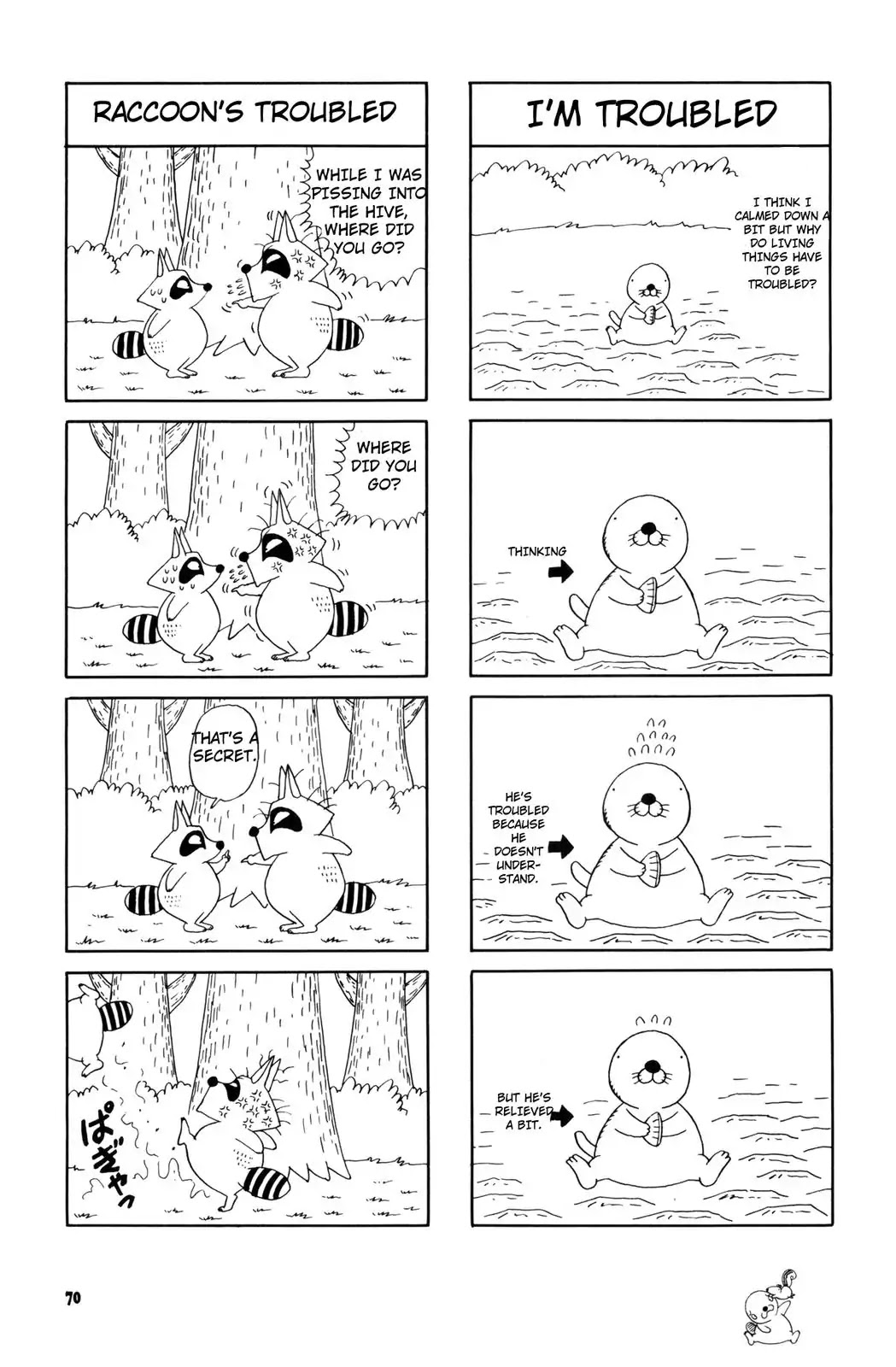 Bonobono Chapter 26 page 8 - Chapter 26: Raccoon's Lecture