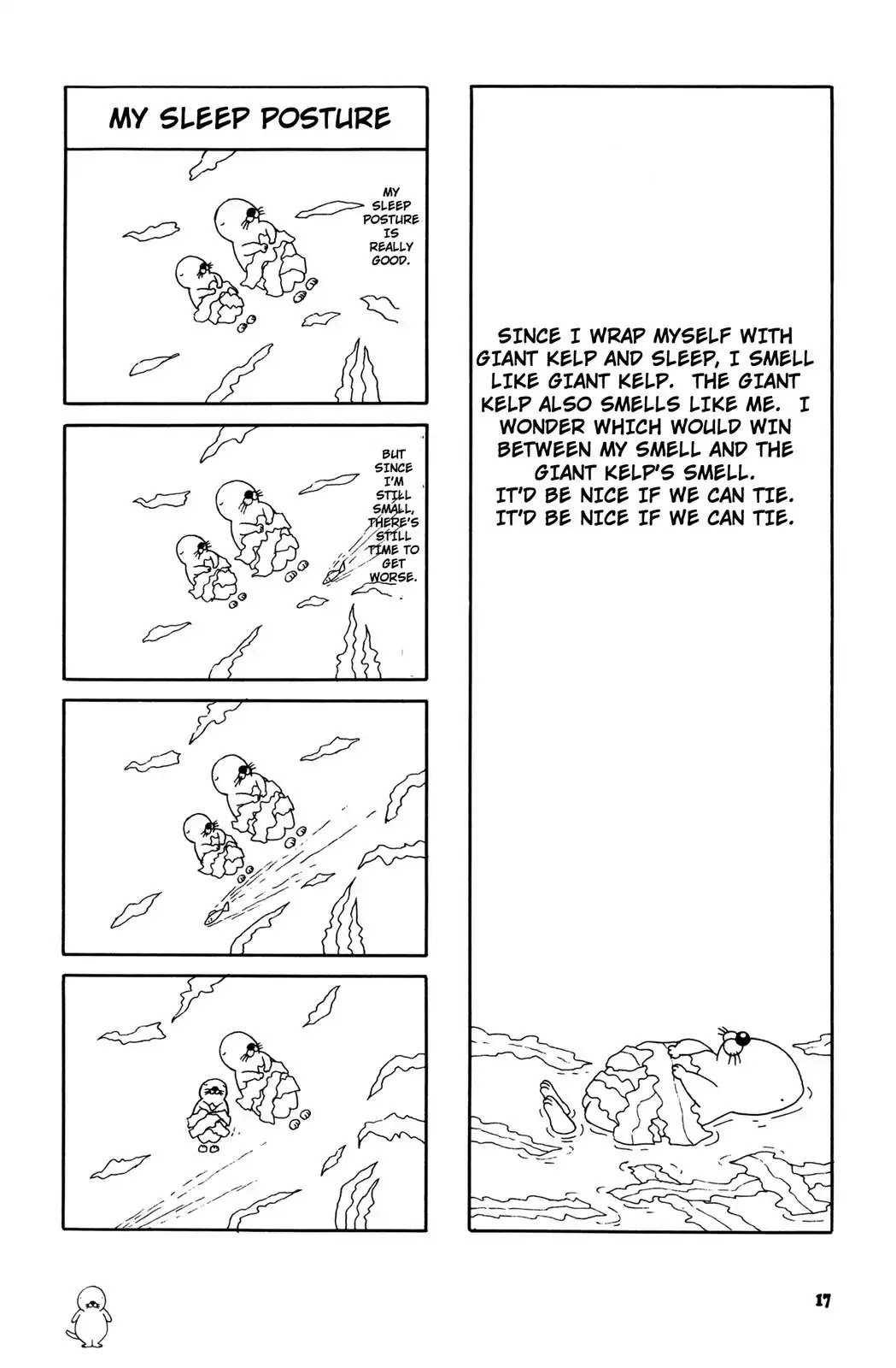 Bonobono Chapter 3 page 1 - Chapter 3: My Sleep Posture