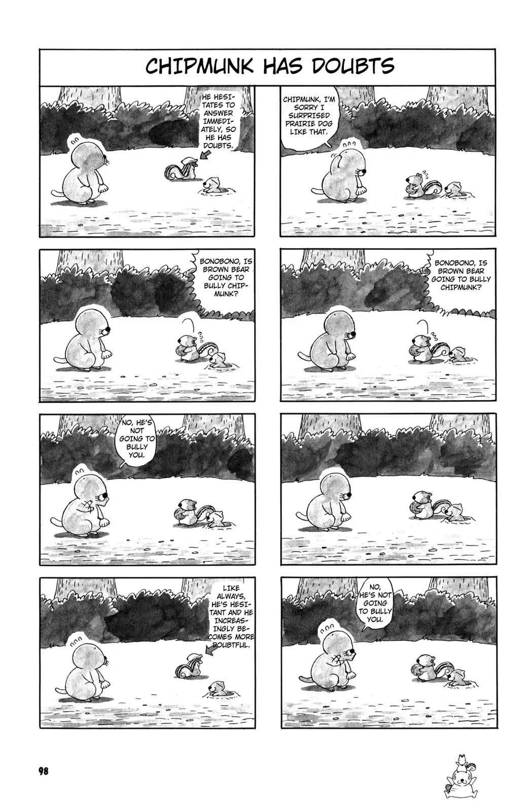 Bonobono Chapter 30 page 4 - Chapter 30: Chipmunk and Prairie Dog