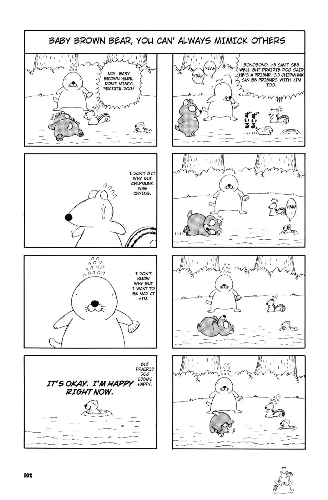 Bonobono Chapter 30 page 8 - Chapter 30: Chipmunk and Prairie Dog