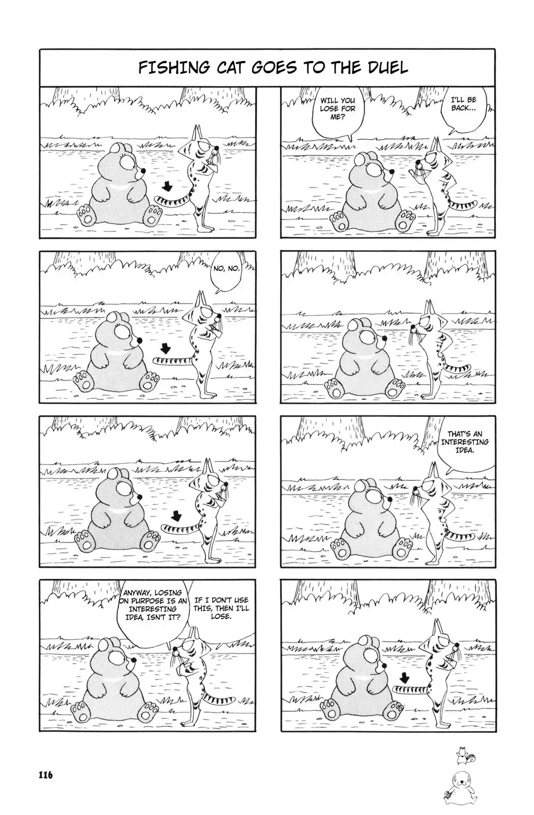 Bonobono Chapter 32 page 6 - Chapter 32: Baby Brown Bear Got Fish