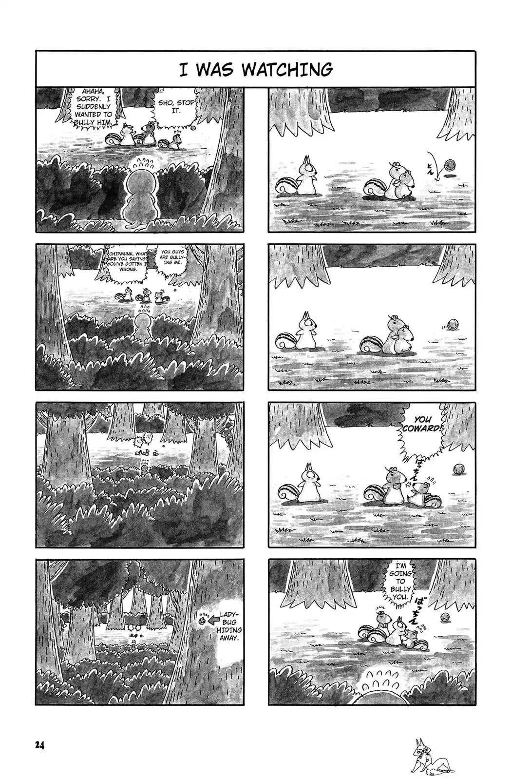 Bonobono Chapter 37 page 2 - Chapter 37: Chipmunk Can Take It