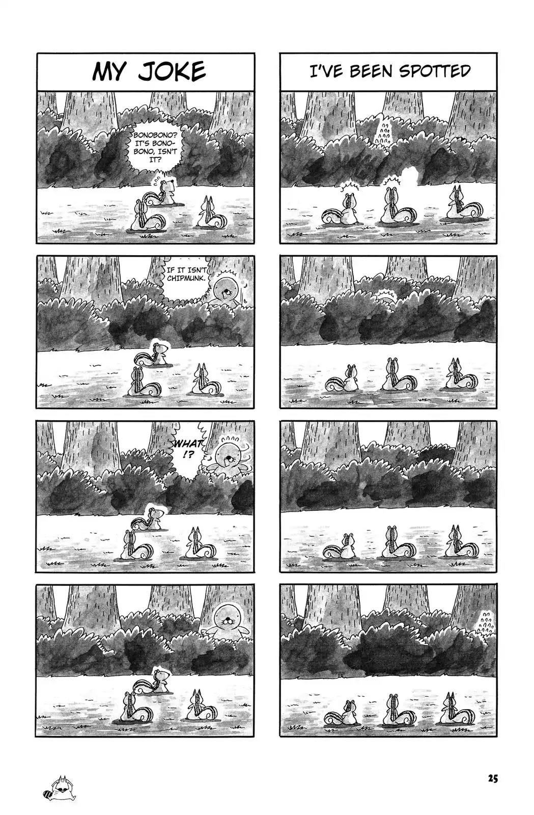 Bonobono Chapter 37 page 3 - Chapter 37: Chipmunk Can Take It
