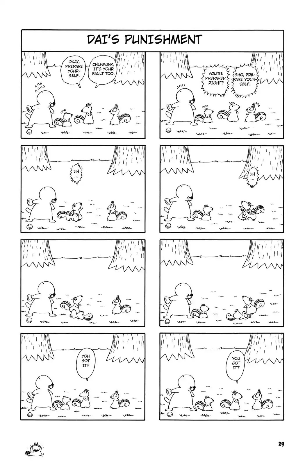 Bonobono Chapter 37 page 7 - Chapter 37: Chipmunk Can Take It