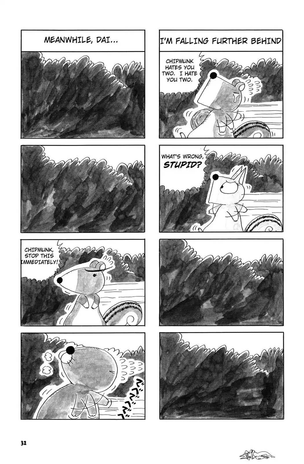 Bonobono Chapter 38 page 2 - Chapter 38: I'm Falling Behind