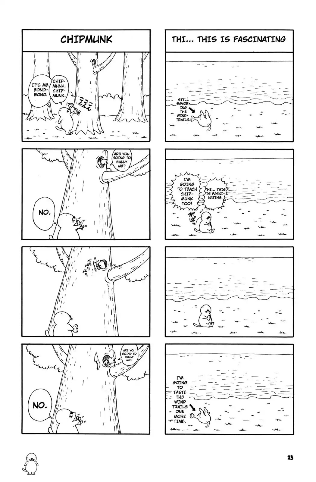 Bonobono Chapter 4 page 2 - Chapter 4: Let's Try to Be Friends with Wind