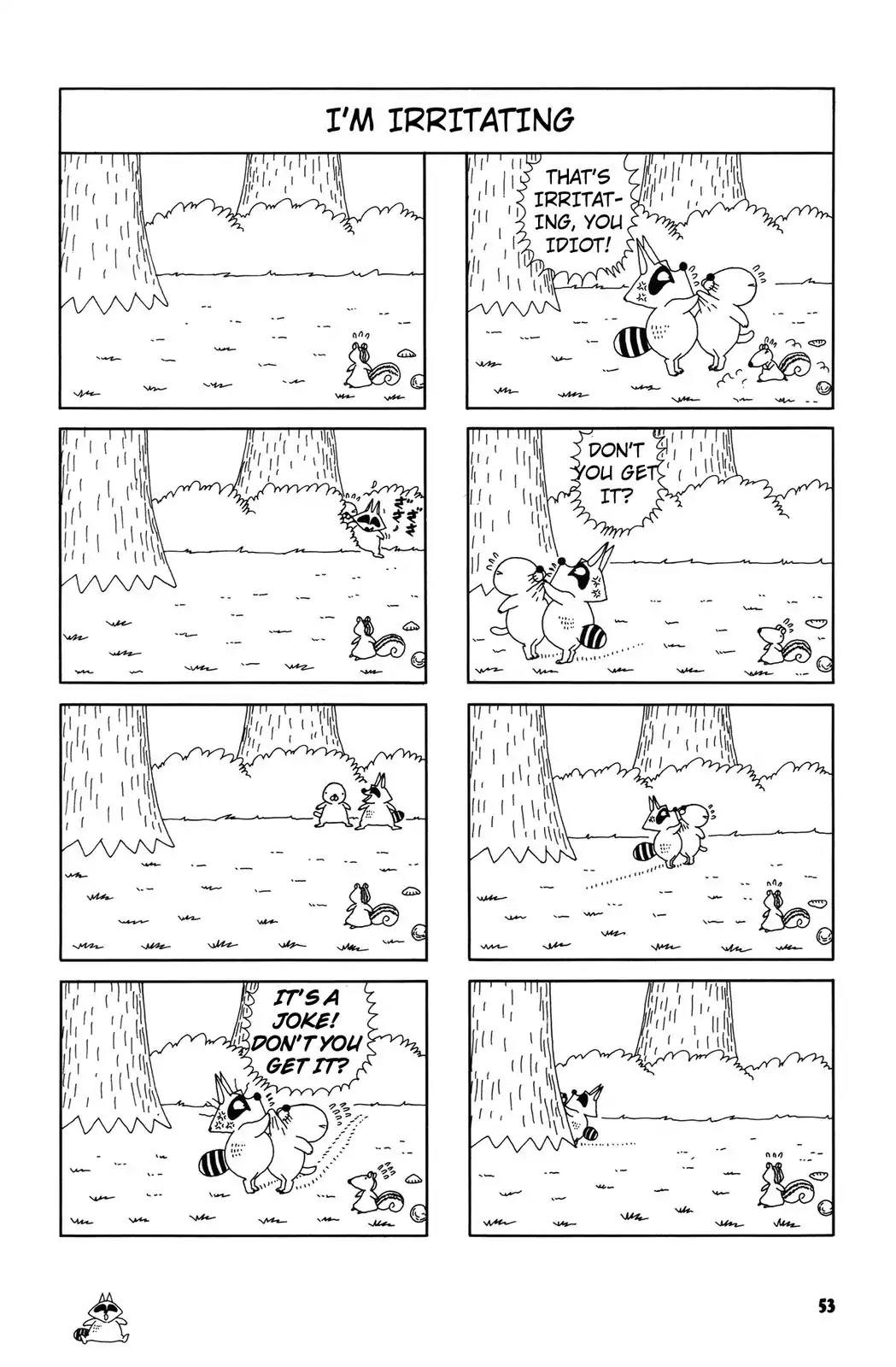 Bonobono Chapter 40 page 7 - Chapter 40: Let's Ask Raccoon