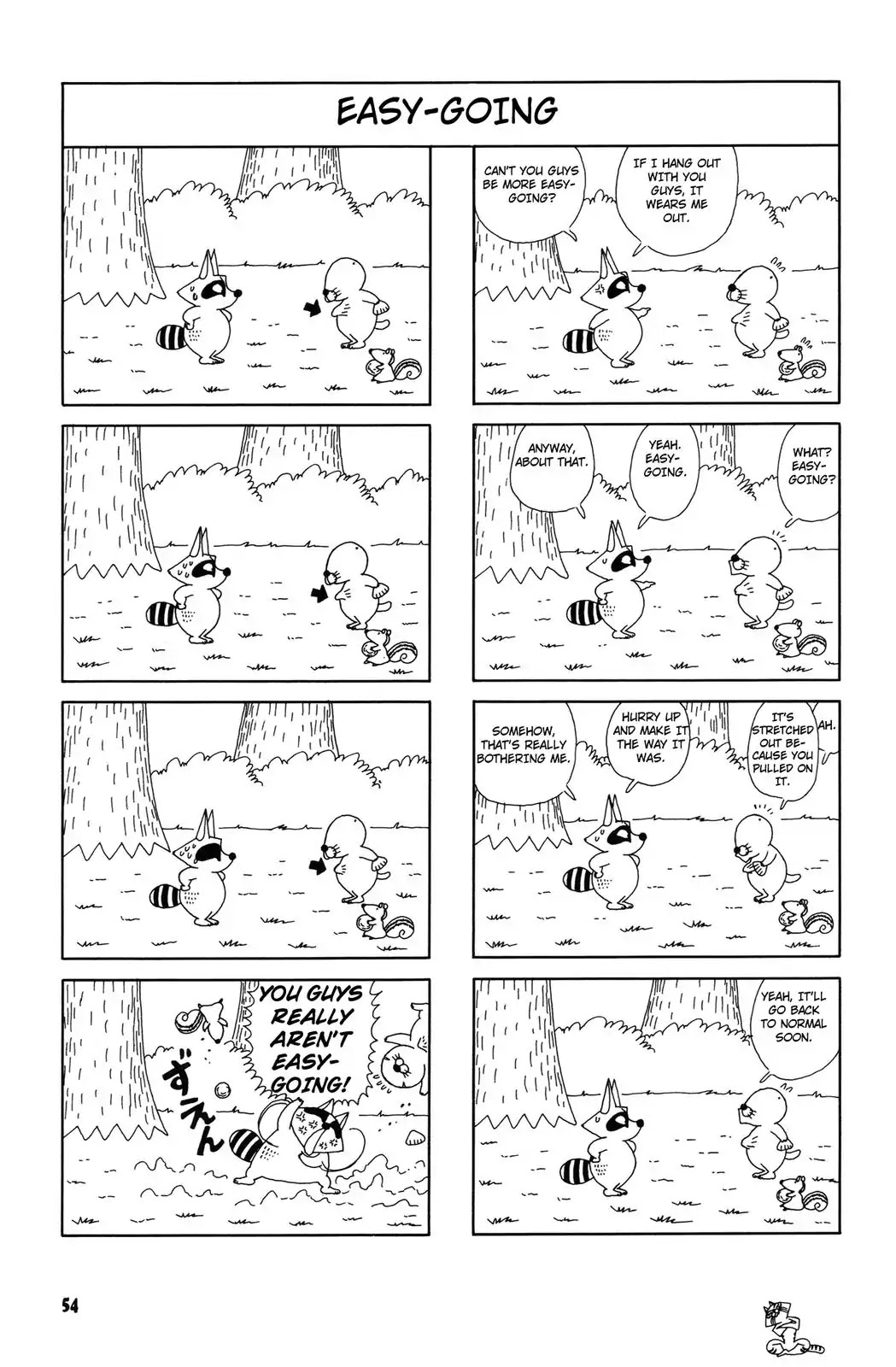 Bonobono Chapter 40 page 8 - Chapter 40: Let's Ask Raccoon
