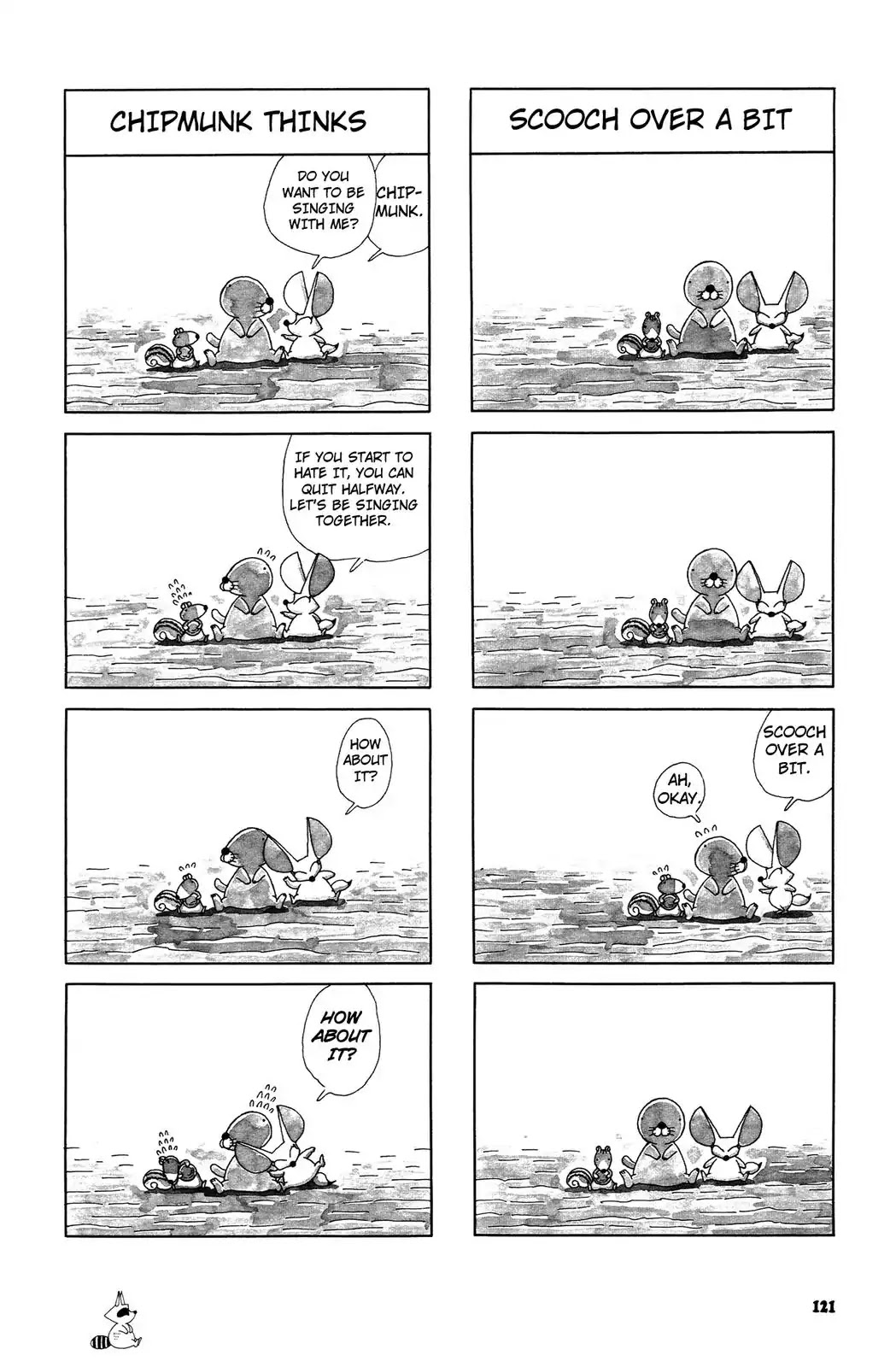 Bonobono Chapter 49 page 3 - Chapter 49: Raccoon Goes Back Home