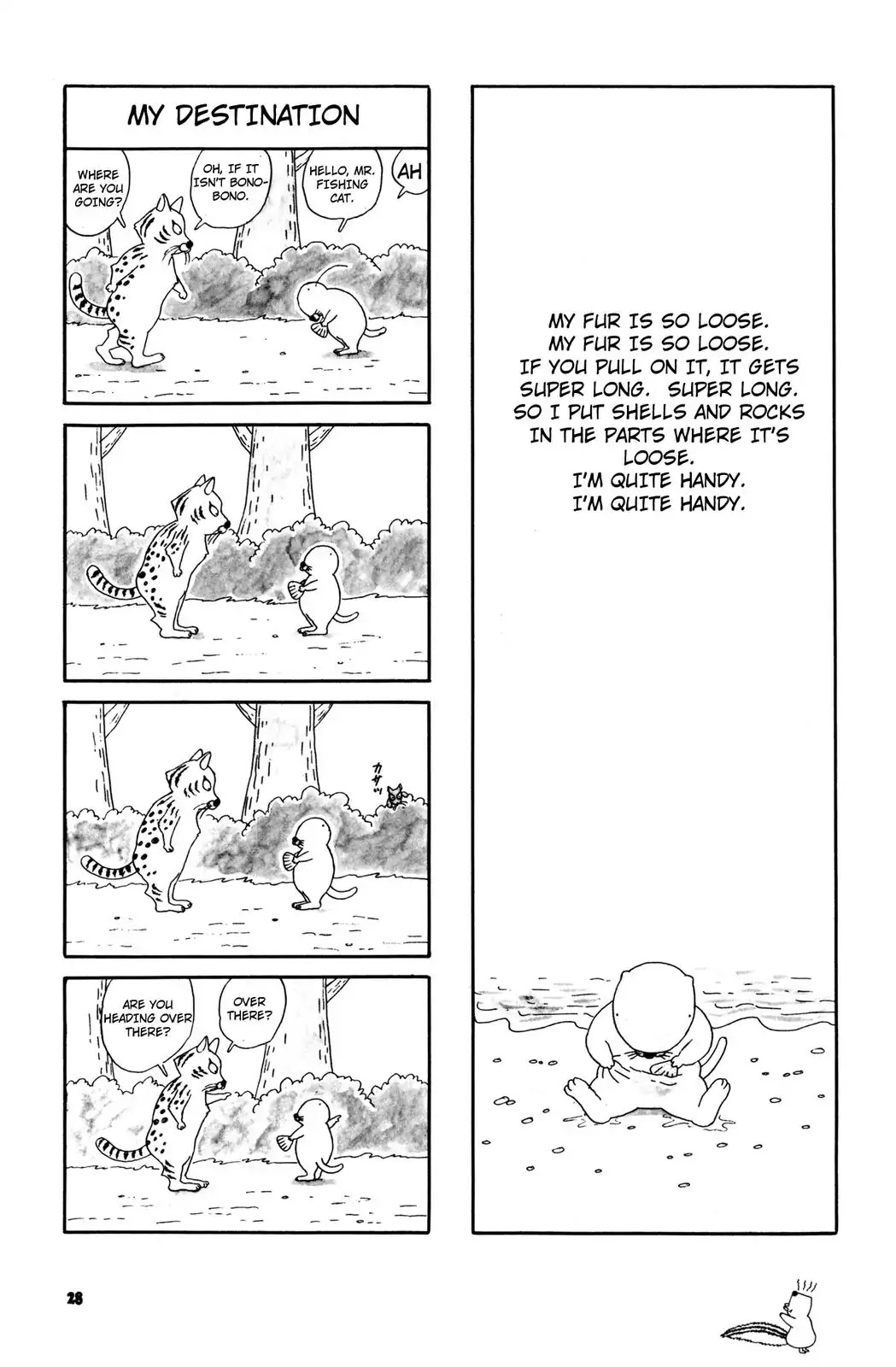 Bonobono Chapter 5 page 1 - Chapter 5: My Destination