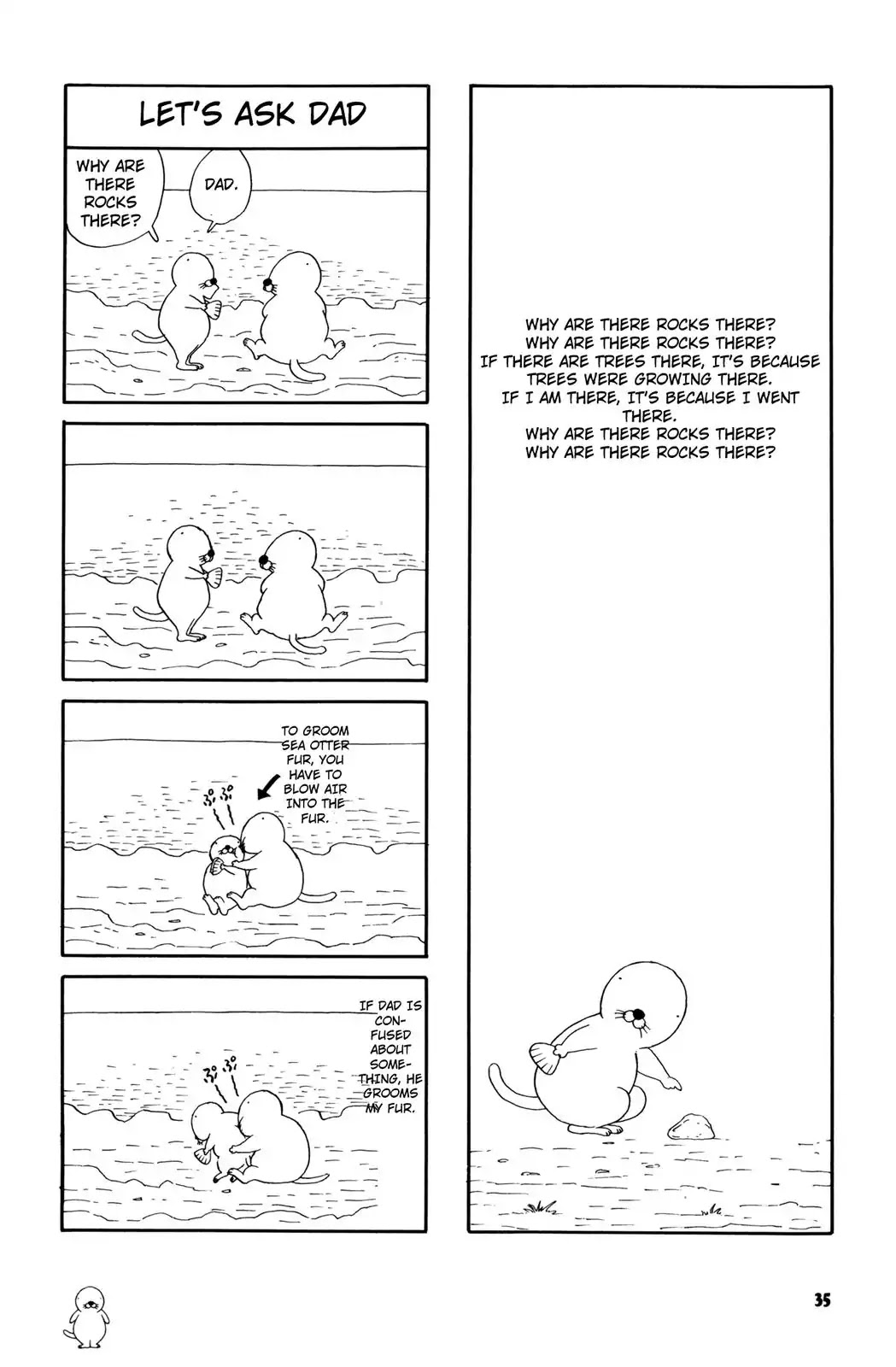 Bonobono Chapter 6 page 1 - Chapter 6: Let's Ask Dad