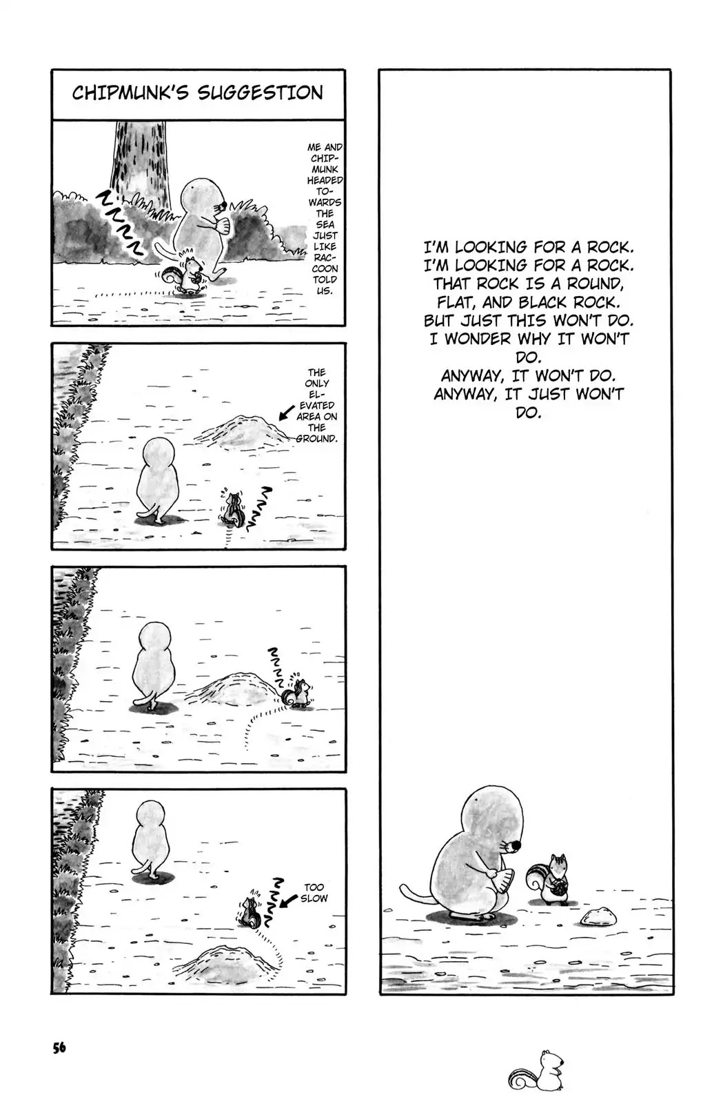Bonobono Chapter 9 page 1 - Chapter 9: Chipmunk's Suggestion