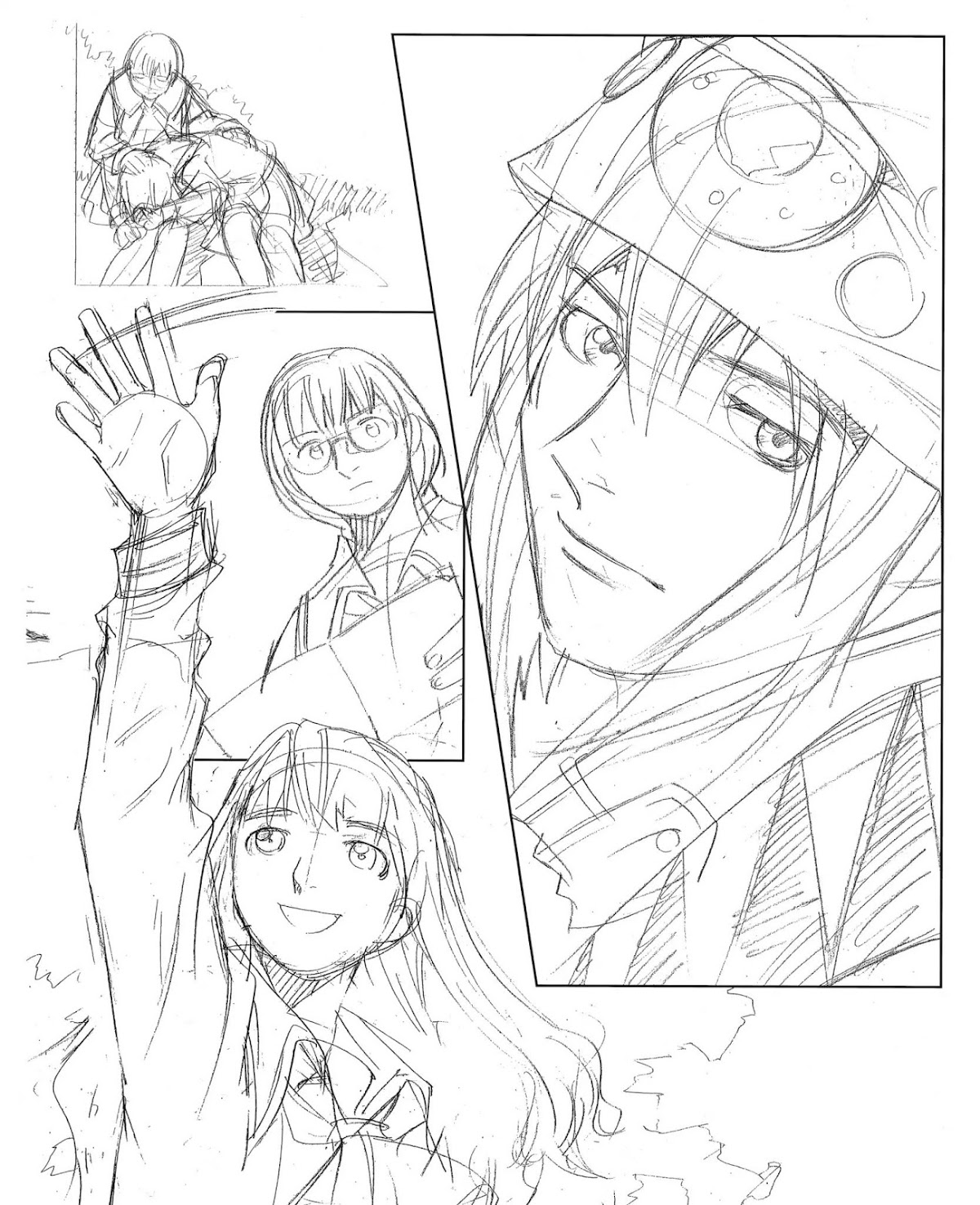 Boogiepop Doesn't Laugh Chapter 1.0-16 page 2 - Vol.1 Sketch Book