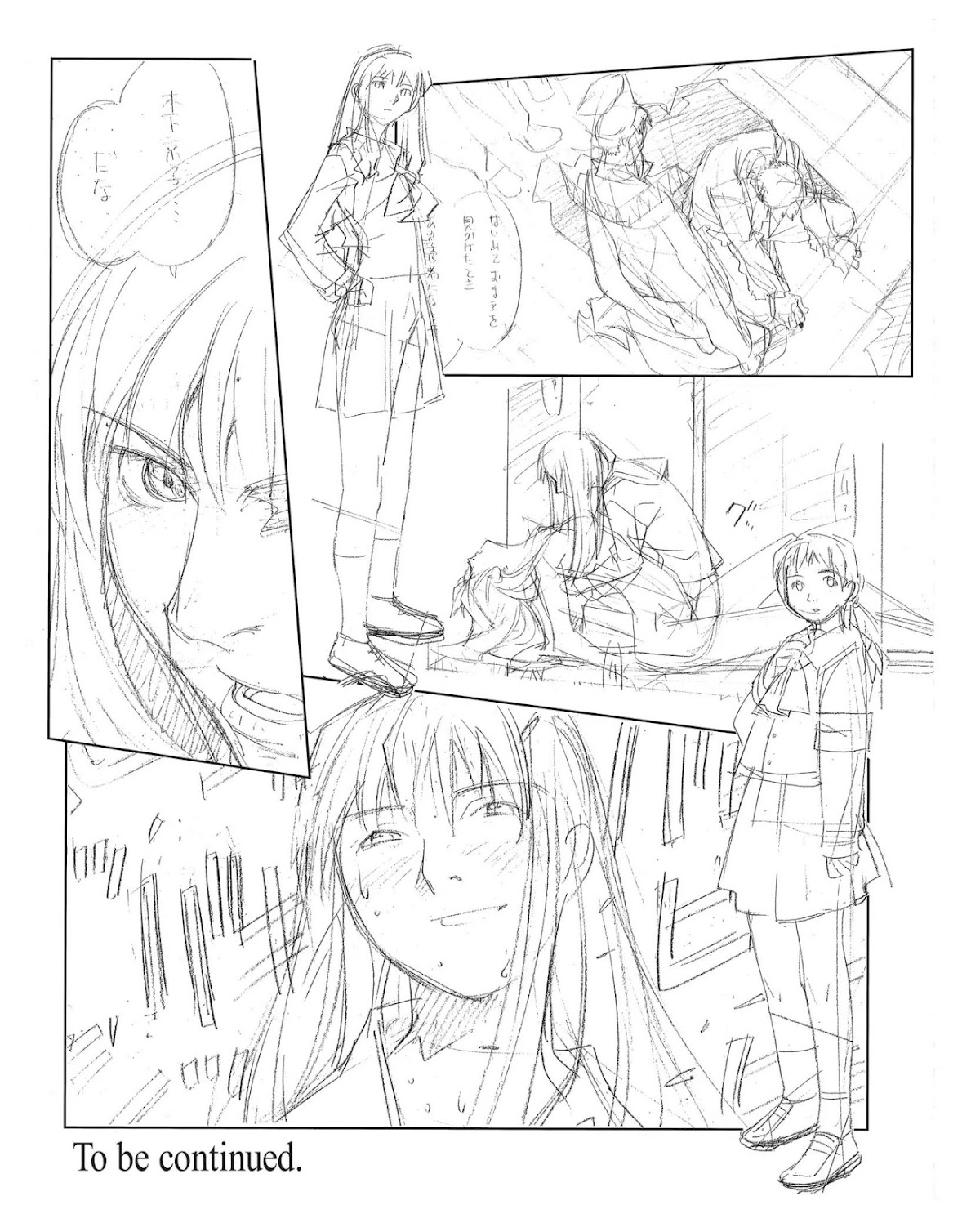 Boogiepop Doesn't Laugh Chapter 1.0-16 page 3 - Vol.1 Sketch Book