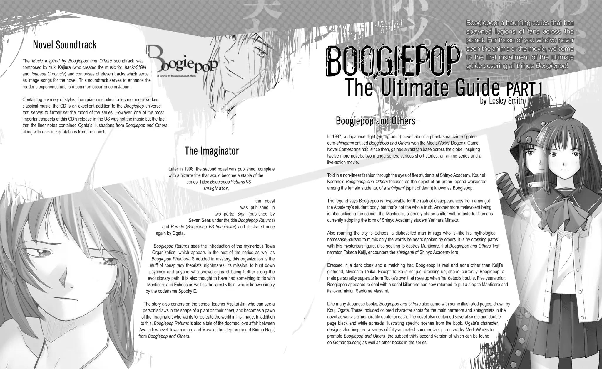 Boogiepop Doesn't Laugh Chapter 1.0-16 page 8 - Vol.1 Sketch Book