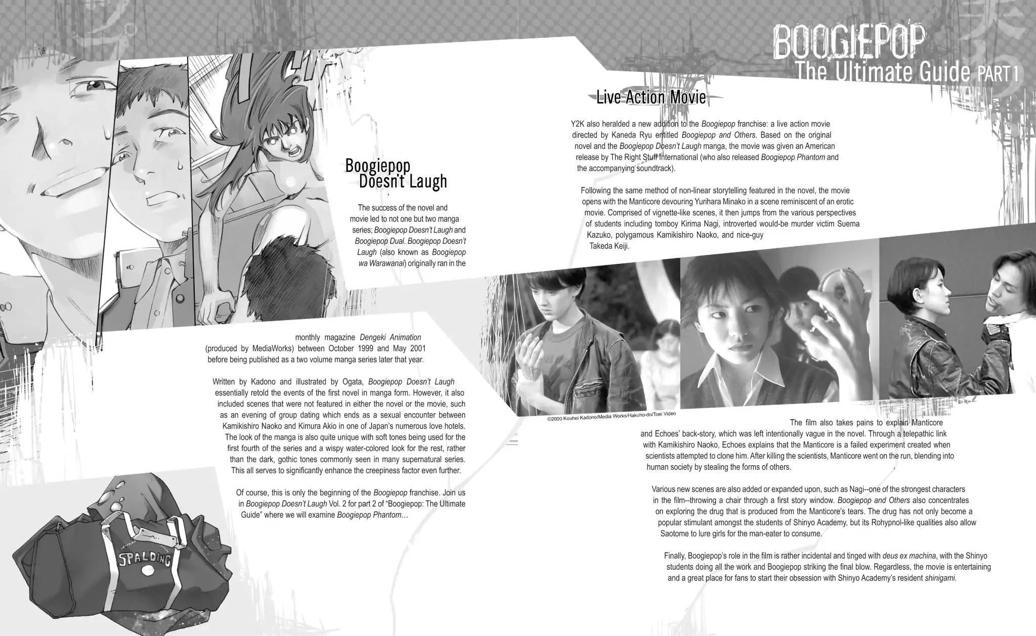 Boogiepop Doesn't Laugh Chapter 1.0-16 page 9 - Vol.1 Sketch Book