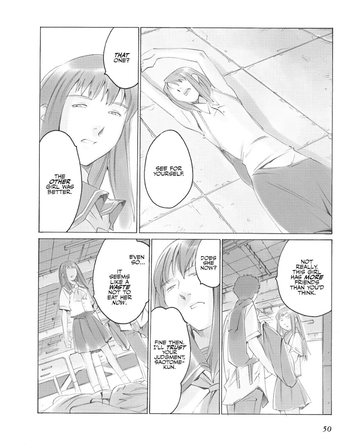 Boogiepop Doesn't Laugh Chapter 2.0-6 page 10 - Vol.2 Chapter Fourteen
