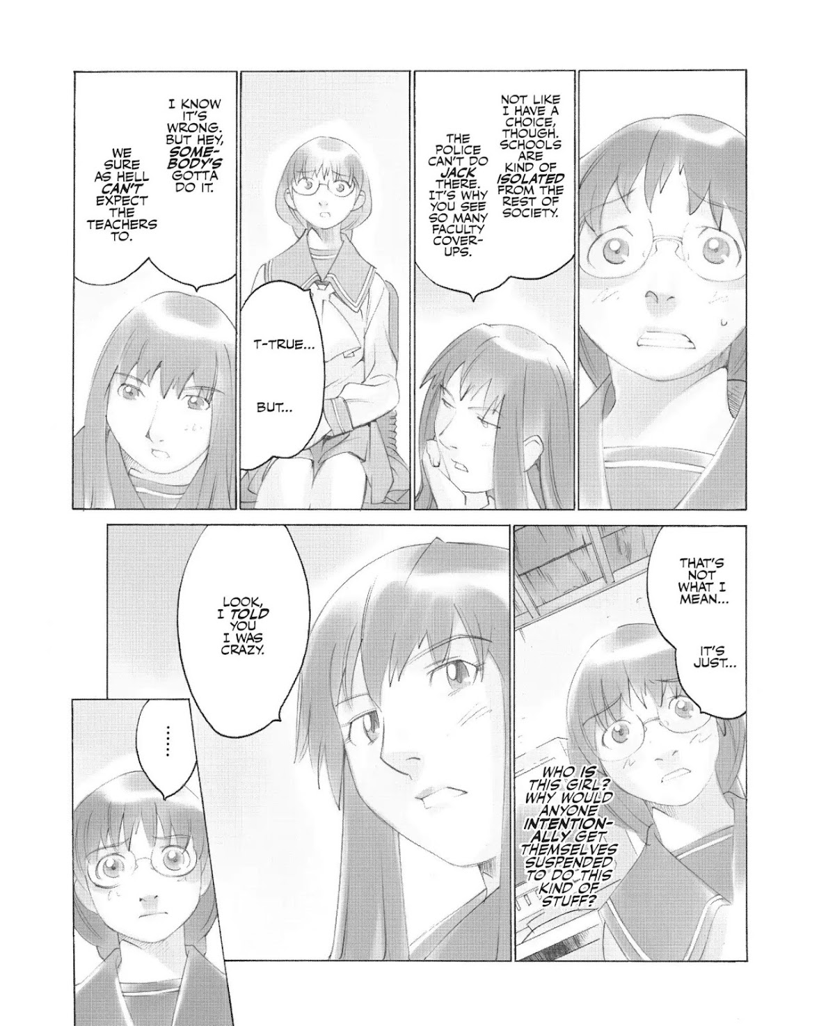 Boogiepop Doesn't Laugh Chapter 2.0 page 15 - Vol.2 Chapter Twelve