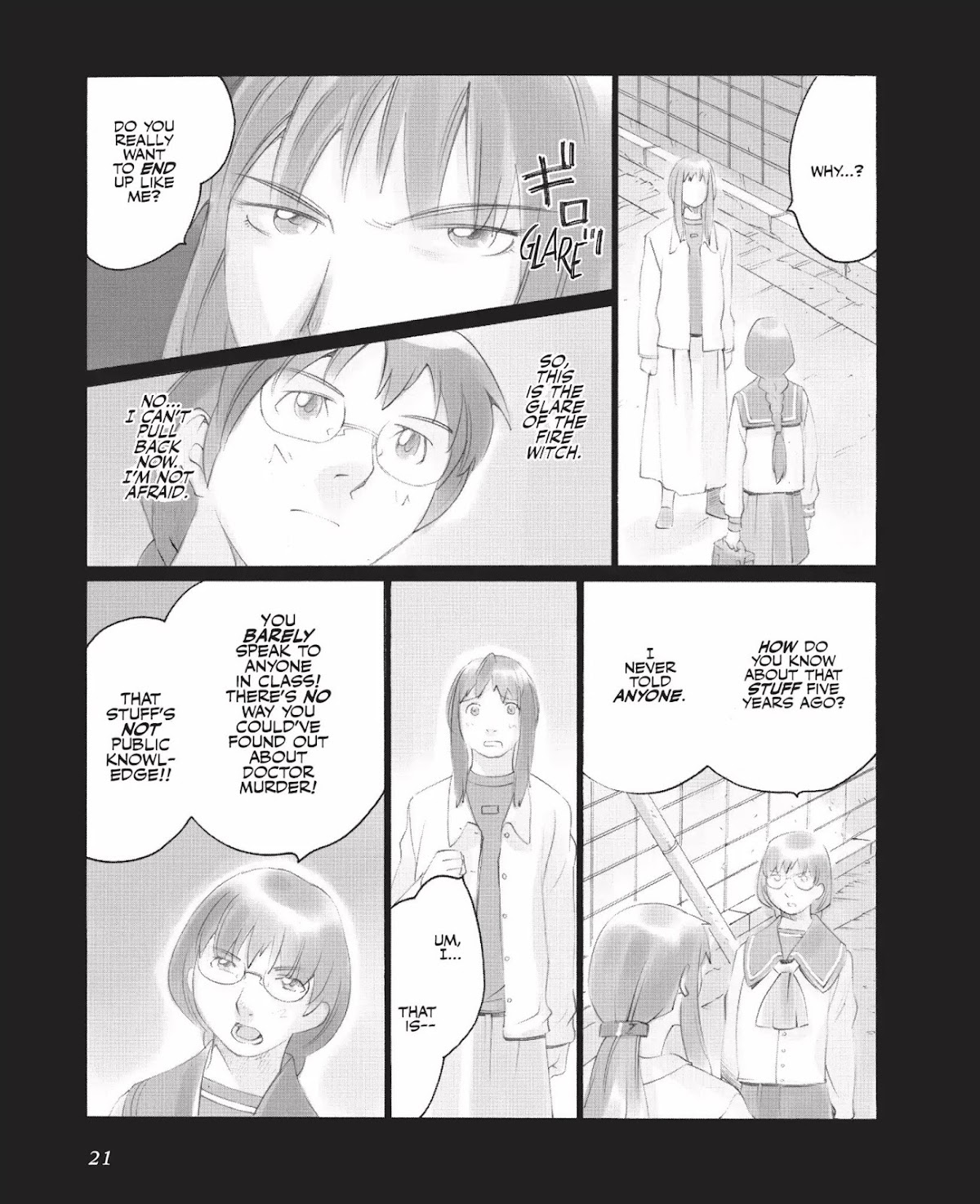 Boogiepop Doesn't Laugh Chapter 2.0 page 21 - Vol.2 Chapter Twelve