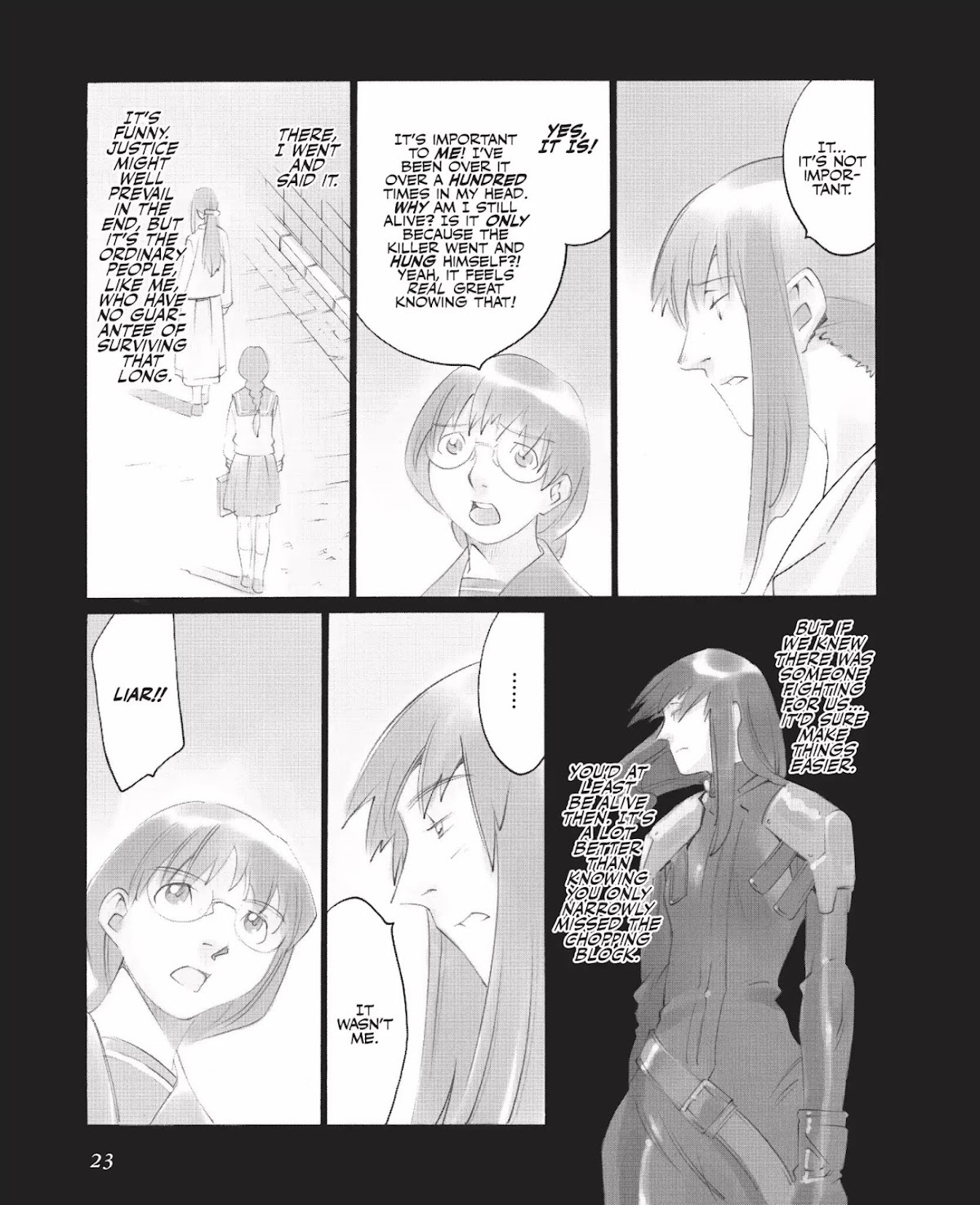 Boogiepop Doesn't Laugh Chapter 2.0 page 23 - Vol.2 Chapter Twelve