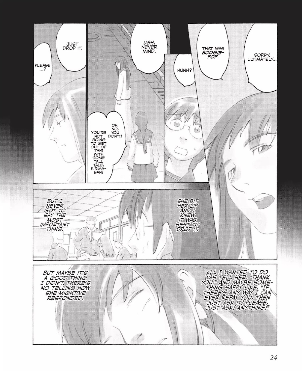 Boogiepop Doesn't Laugh Chapter 2.0 page 24 - Vol.2 Chapter Twelve