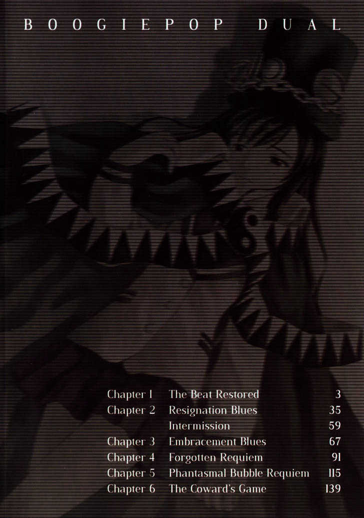 Boogiepop Dual Chapter 1 page 2 - Chapter 1 : The Beat Restored
