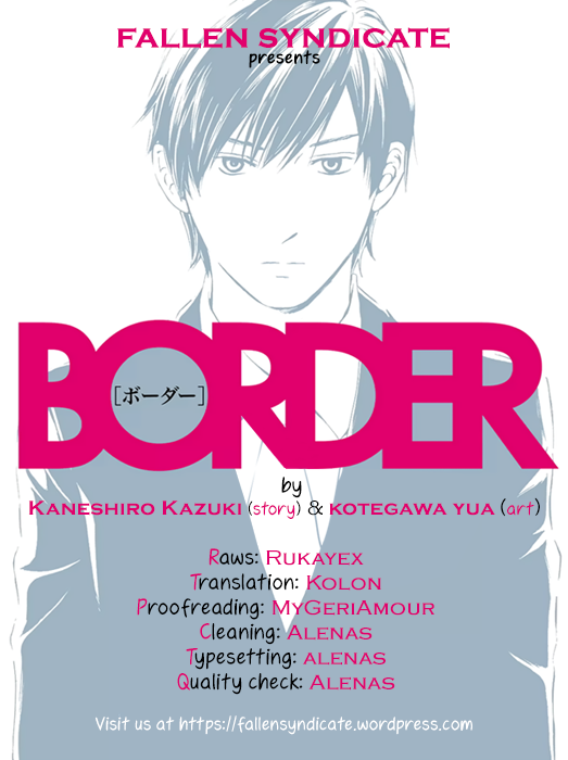 Border (KOTEGAWA Yua) Chapter 11 page 1 - Chapter 11: Revelation I